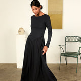 Ciao Lucia - Lisio Black Jersey Dress
