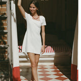 Ciao Lucia - Sigrid Dress White