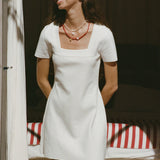 Ciao Lucia - Sigrid Dress White