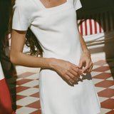 Ciao Lucia - Sigrid Dress White