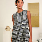 Ciao Lucia - Indus Solar Print Cotton Poplin Mini Dress