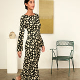 Ciao Lucia - Gaia Long Sleeve Midi Dress