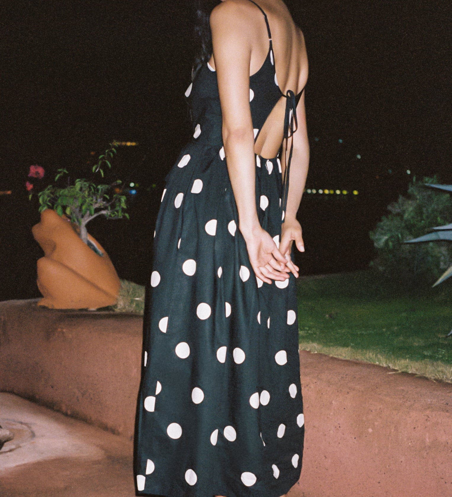 Ciao Lucia - Neroni Dress Polka Dot with Bows