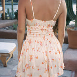 Ciao Lucia - Maia Bouquet Print Satin Dress