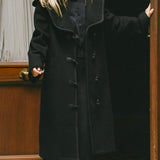 Ciao Lucia - Malla Black Wool Coat