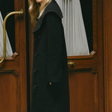Ciao Lucia - Malla Black Wool Coat