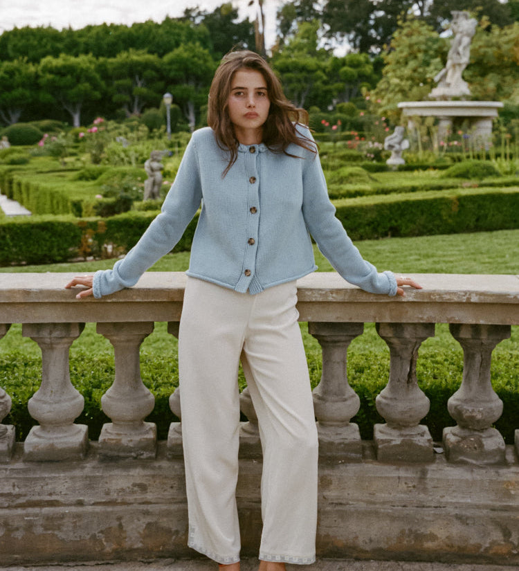 Ciao Lucia - Dita Pant Ivory Silk
