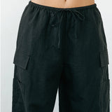 Ciao Lucia - Marceau Black Linen Pant