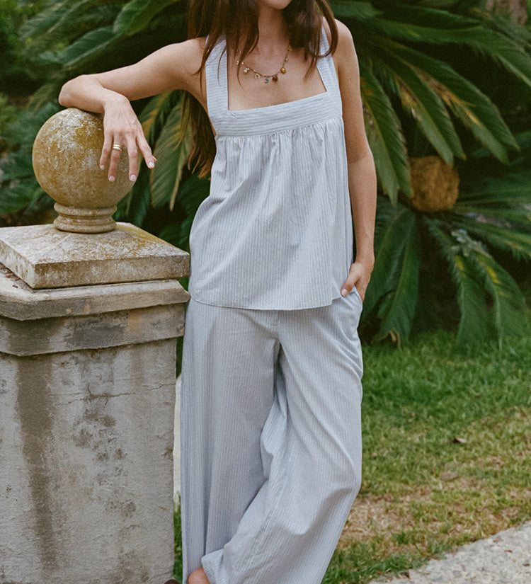 Ciao Lucia - Javi Stripe Cotton Top