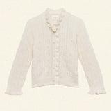 DÔEN - CLAUDIE CARDIGAN -- IVORY