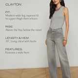 L'AGENCE - Clayton Wide-Leg Jean