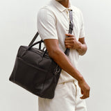 Métier - Closer All Day Briefcase Buffalo Cacao