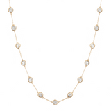 Dorsey - CLEMENCE NECKLACE IN 7.50 CT LAB WHITE SAPPHIRE