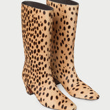 Loeffler Randall - Cleo Cheetah Mid−Calf Boot