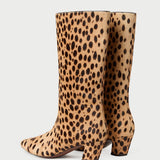 Loeffler Randall - Cleo Cheetah Mid−Calf Boot