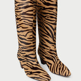Loeffler Randall - Cleo Zebra Mid - Calf Boot