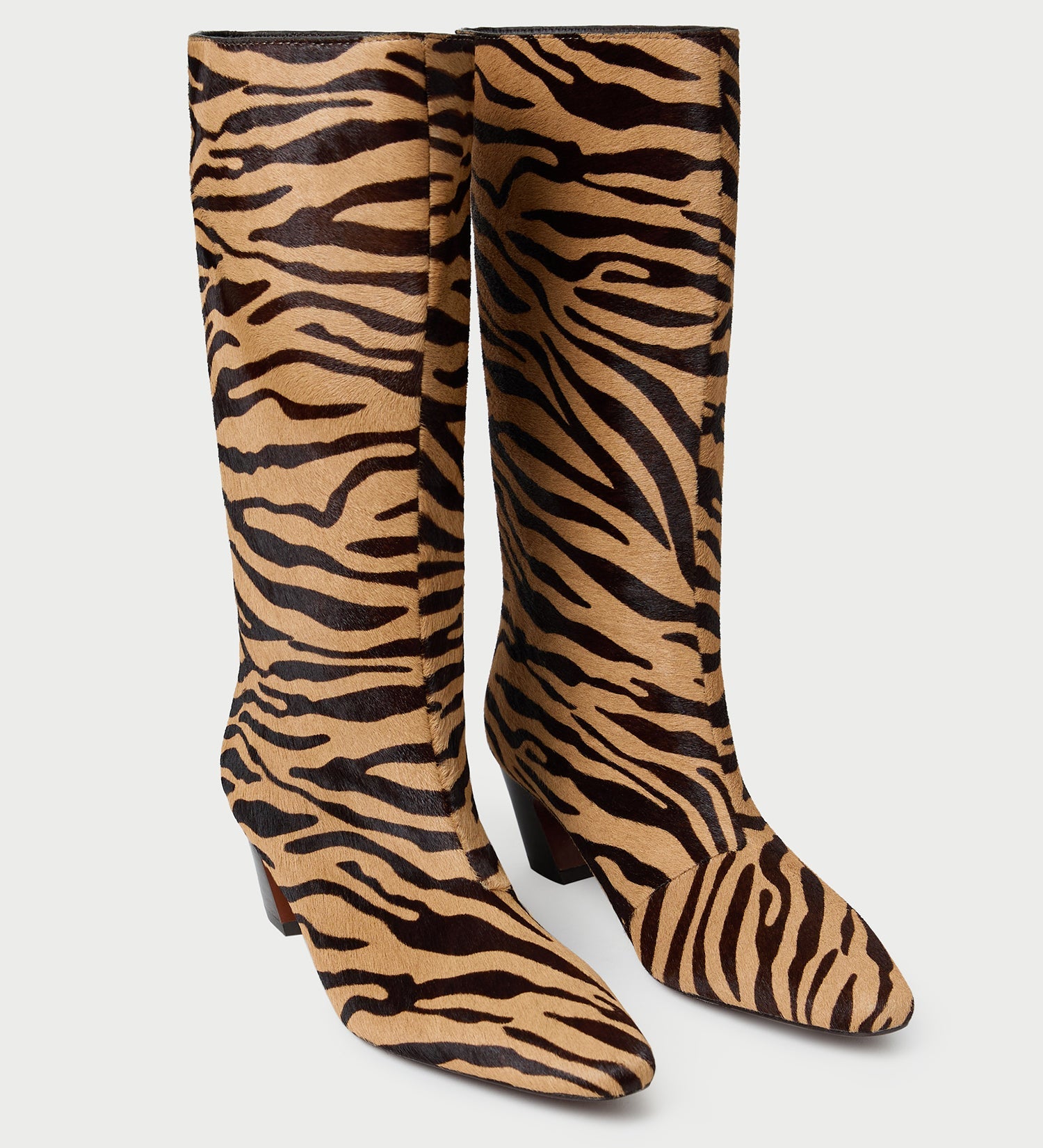 Loeffler Randall - Cleo Zebra Mid - Calf Boot