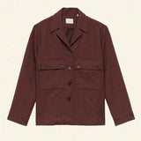 DÔEN - CLIFTON JACKET -- RUST UMBER