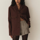 DÔEN - CLIFTON JACKET -- RUST UMBER
