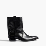 Khaite - Clive Ankle Boot in Black Leather