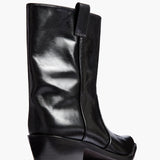 Khaite - Clive Ankle Boot in Black Leather