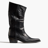 Khaite - Clive Boot in Black Leather