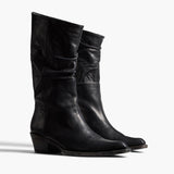 Khaite - Clive Boot in Black Leather