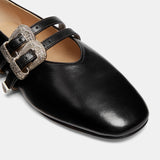 Le Monde Beryl - Claudia Slipper / Black Leather