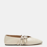 Le Monde Beryl - Claudia Slipper / Ecru Leather