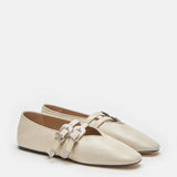 Le Monde Beryl - Claudia Slipper / Ecru Leather