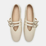Le Monde Beryl - Claudia Slipper / Ecru Leather