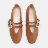Le Monde Beryl - Claudia Slipper / Chestnut Calf Hair