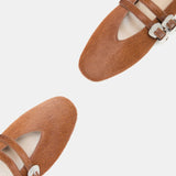Le Monde Beryl - Claudia Slipper / Chestnut Calf Hair