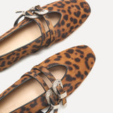 Le Monde Beryl - Classic Claudia / Leopard Calf Hair