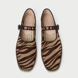 Loeffler Randall - Clover Zebra Mesh Espadrille