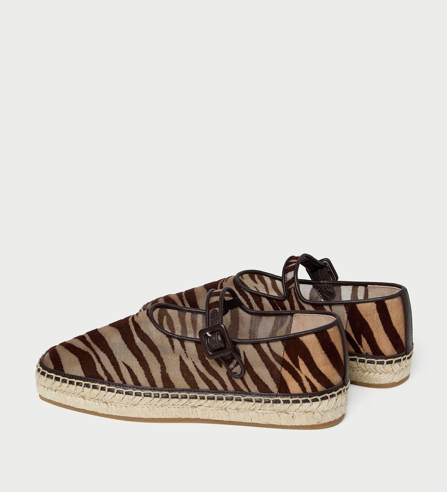 Loeffler Randall - Clover Zebra Mesh Espadrille