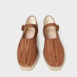 Loeffler Randall - Clover Nutmeg Moiré Espadrille