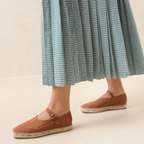 Loeffler Randall - Clover Nutmeg Moiré Espadrille