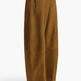 Khaite - Clover Pant in Toffee Suede