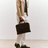 Métier - Closer Slim Suede Chocolate