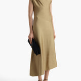 Khaite - Coast Dress in Gold