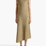 Khaite - Coast Dress in Gold