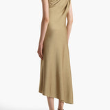 Khaite - Coast Dress in Gold