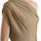 Khaite - Coast Dress in Gold