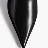 Khaite - Colleen Pump in Black Glazed Leather