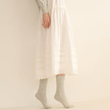 DOEN - COLLÉGIEN MERINO CASHMERE RIBBED CREW SOCKS