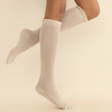 DOEN - COLLÉGIEN POINTELLE KNEE HIGH SOCK