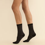 DOEN - COLLÉGIEN VICTOIRE GLITTER CREW SOCKS