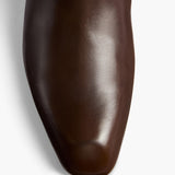 Khaite - Colt Ankle Boot in Vintage Brown Leather
