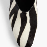Khaite - Colt Mule in Zebra Print Haircalf